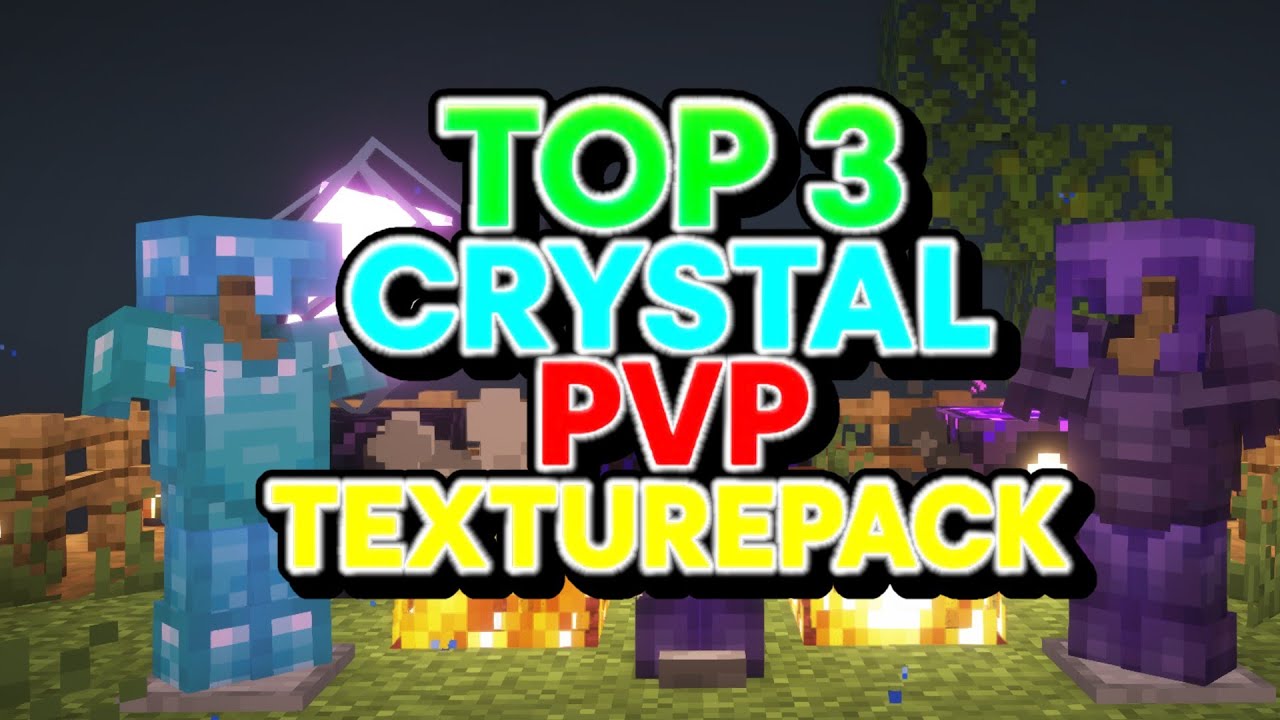 TOP 3 CRYSTAL PVP TEXTUREPACK!! - YouTube