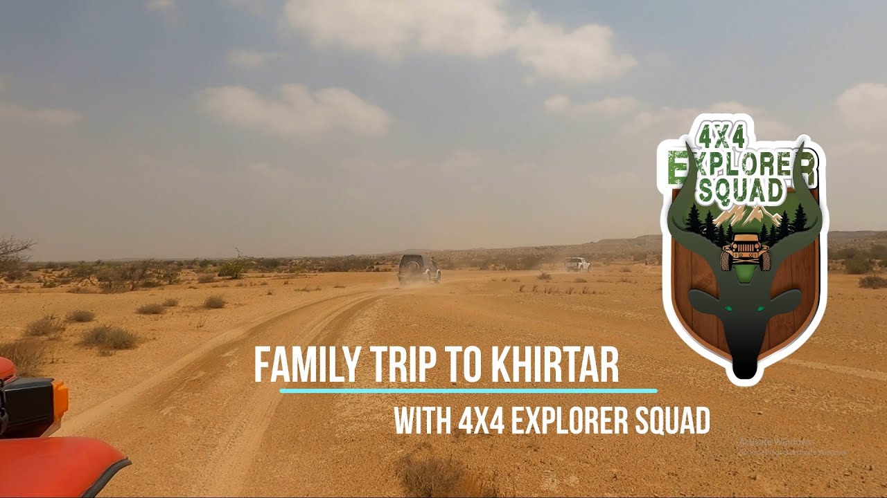 Family Trip to Khirtar National Park