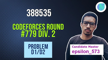 388535 (Hard Version) || CodeForces Round #779 Div2 Problem D1/D2