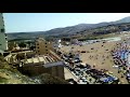 Vu magnifique de la plage de reu rachghoune en plein t