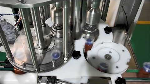 T4 VP "Pick & Place" - ROTARY CAPPING MACHINE 4 HEADS