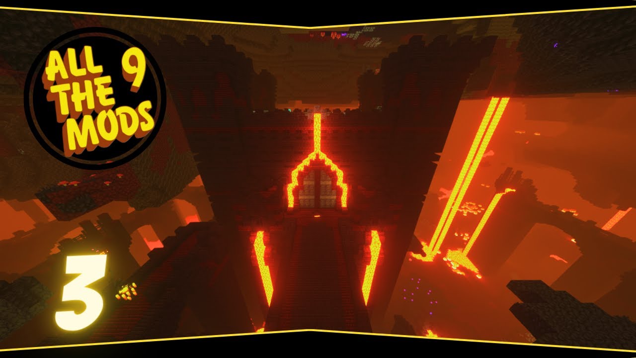 All The Mods 9 [ FR ] : Découverte du Nether, Farmer des Bees & le ...