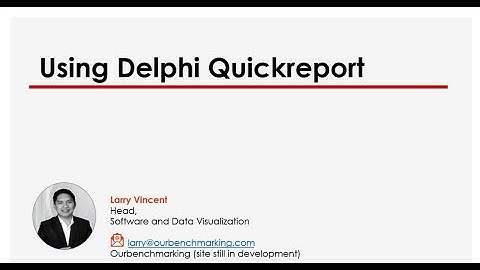 Delphi Simple Quickreport Example