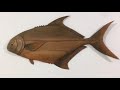 Ciro Scheel - peixe entalhado