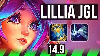 LILLIA vs VIEGO (JGL) | 14/4/13, 800+ games, Dominating | NA Master | 14.9