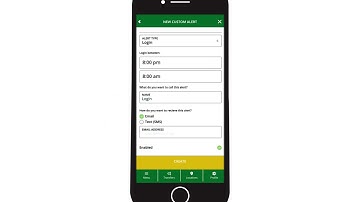 Mobile Banking - Setting up Alerts