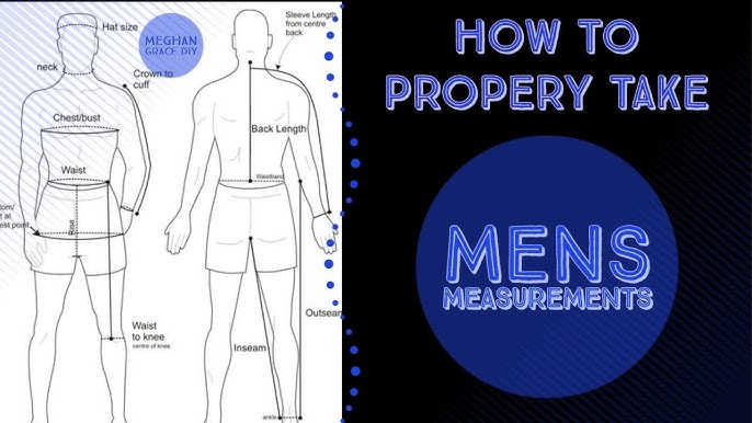 How to measure the inseam - Measurement guide - Men's body