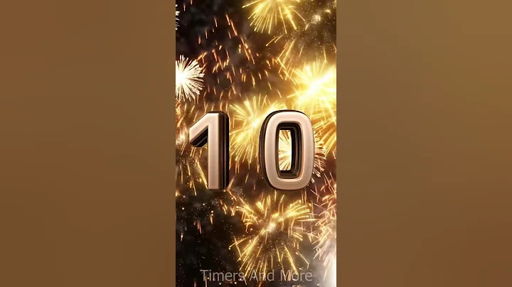 10 Second Countdown Timer: Happy New Year 2026! 🎉🎆