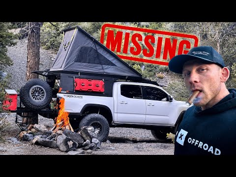 I DISAPPEARED Into The Mountains | SOLO CAMPING CALIFORNIA