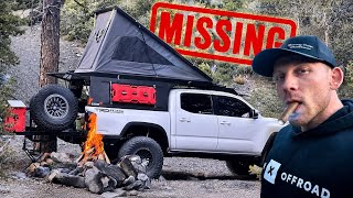 I DISAPPEARED Into The Mountains | SOLO CAMPING CALIFORNIA