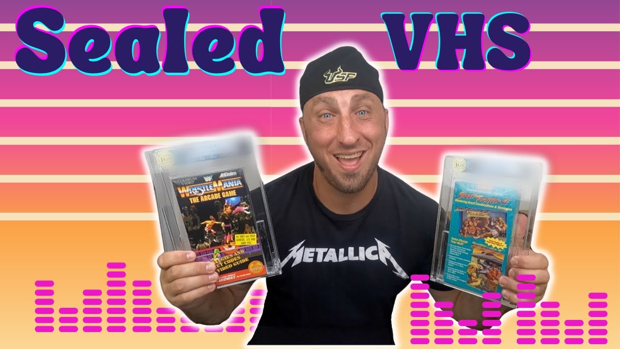 IGS Unboxing Sealed Graded VHS Tapes