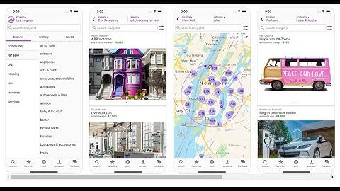 Craigslist has an official app