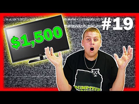 Found TV Dumpster