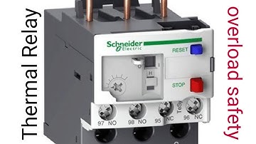 Why uses thermal overload relay (olr) in hindi