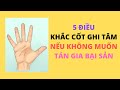 Top 5 Điều Khắc Cốt Ghi Tâm Nếu Không Muốn Tán Gia Bại Sản | 5 Điều Nên Làm Để Tự Do Tài Chính