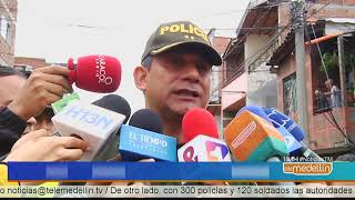 20 capturados en megaoperativo contra el microtráfico en Barrio Antioquia [Noticias] - Telemedellín