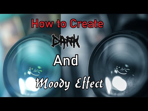 How To Create Dark and Moody Photo In Photoshop CC (Instagram Effect)  |...