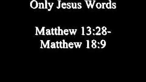Only Jesus Words Disc 1 The first disc in a series...