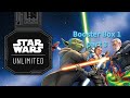 Star Wars Unlimited Legends of the Force Booster Box 1 Part 3