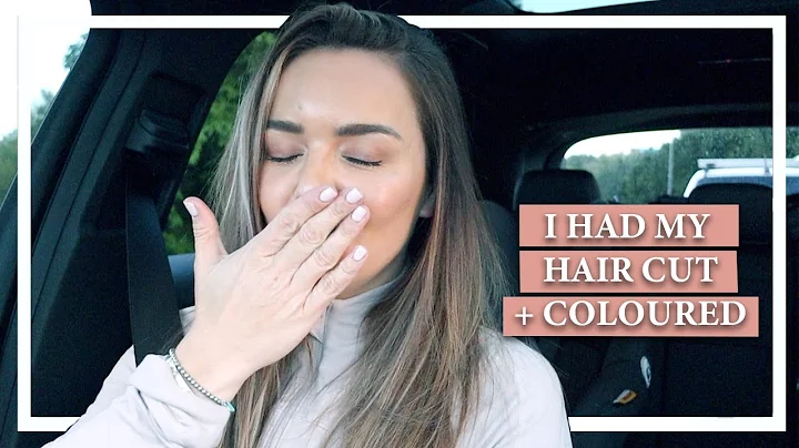 I HAD MY HAIR CUT SHORTER + COLOURED. 9 MONTHS SIN...