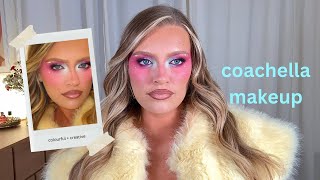 COACHELLA MAKEUP🧚| colourful + creative makeup tutorial