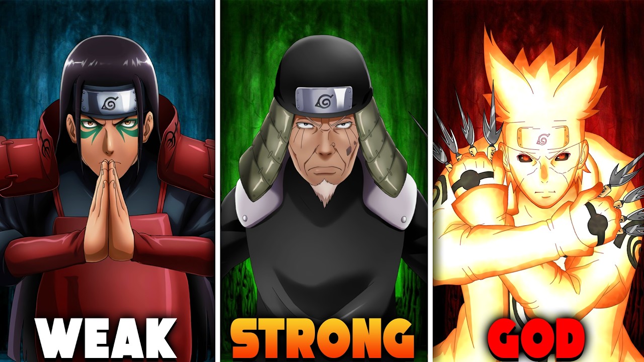 All 8 Hokages Ranked from Weakest to Strongest and Their Powers Explained in Hindi
