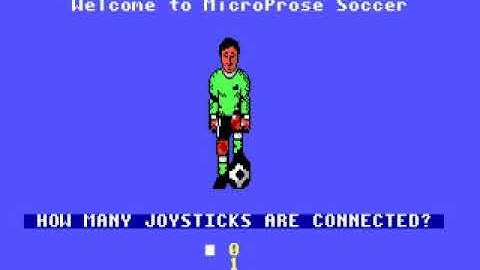 Microprose Pro Soccer 1989 mp4 HYPERSPIN DOS MICROSOFT EXODOS NOT MINE VIDEOS