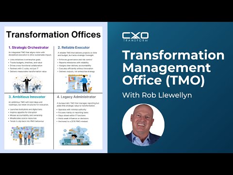 PMO vs TMO: Why Most Transformation Efforts Fail