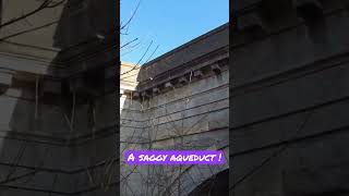 A Saggy Aqueduct - Avoncliff. The Kennet and Avon Canal crossing the River Avon