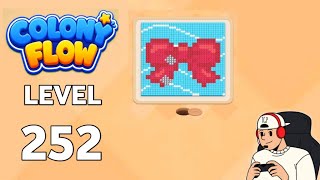 Colony Flow level 252 walkthrough gameplay Solution
