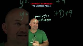 Convert Vertex to Standard Form