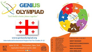 GENIUS OLYMPIAD 2023 Georgia