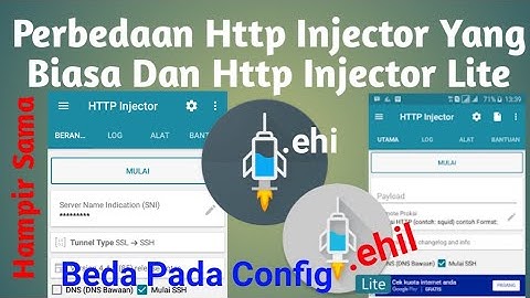 Perbedaan Http Injector Biasa Dan Http Injector Lite || #MasihMauGratisan