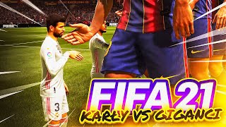 🐘 ZESPÓŁ GIGANTÓW VS ZESPÓŁ KARŁÓW 🐜 | ⭐ FIFA 21 EKSPERYMENTY ⭐