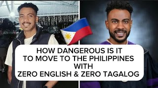 MOVED TO THE PHILIPPINES 🇵🇭 WITH ZERO ENGLISH, ZERO TAGALOG #filipino #philippines #students