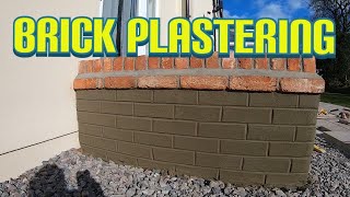 Brick effect in render
