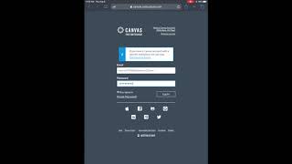 How to Log Into Canvas (Students)