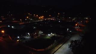 Akosombo Town At Night View