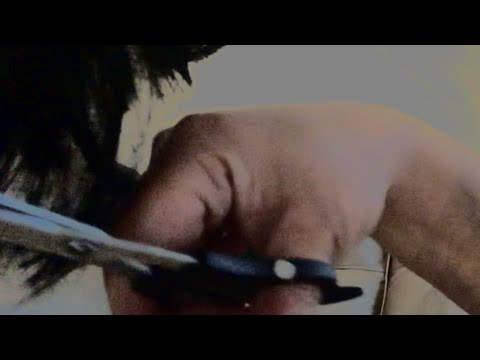 ASMR  Salon - Hair Cutting and Hair Brushing Sounds - Scissor Sounds