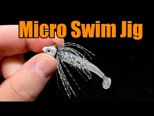 Micro Swim Jig - Great for Crappie, Panfish and Bass 