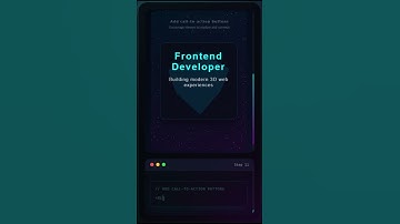 Build an Easy 3D Portfolio Website| React + Three.js + HTML CSS JS | Free Code #coding #frontend