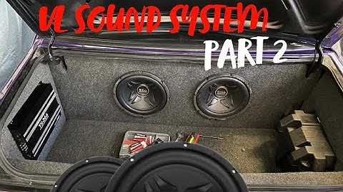 [VL TURBO] Sound System Boot Install Part 2