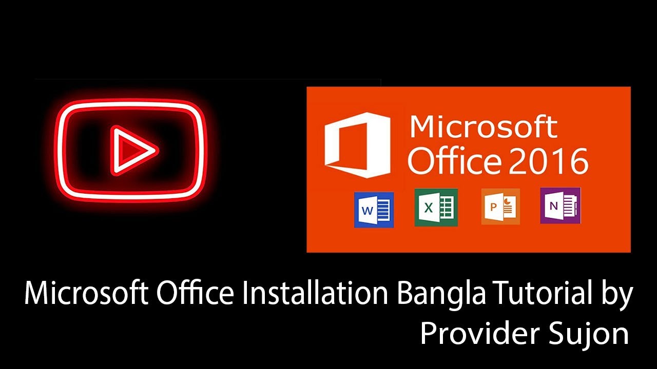 Microsoft Office 2016 installation - YouTube