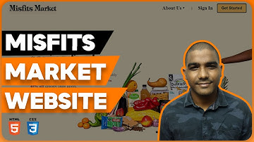 Misfits Market Website using HTML & CSS | Full Stack Web Development