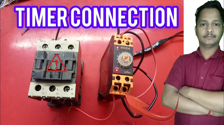 timer connection 800xmr timer use timer industrial use star delta timer connection