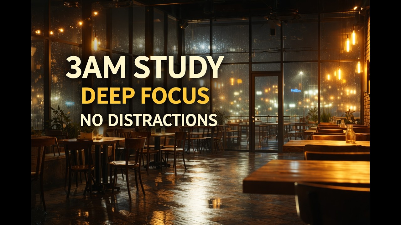 3AM Study Session ☕ Deep Focus Jazz for No Distractions (2 Hours) - YouTube