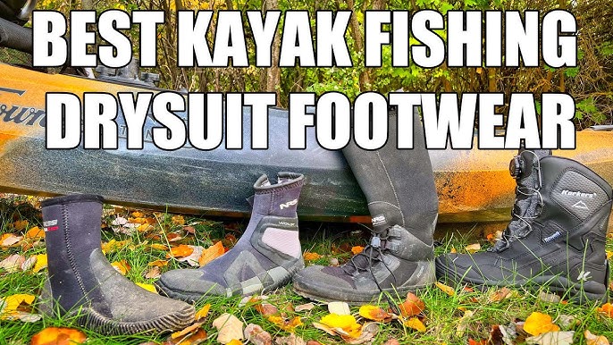 What To Wear On Your Feet When Kayak Fishing (Water Shoes or Waterproof  Boots?) 