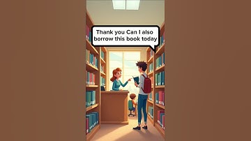 English Conversation at the Library 📖 | Daily English Speaking Practice #english #learnenglish