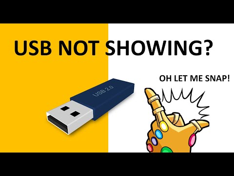 वीडियो: कंप्यूटर USB फ्लैश ड्राइव को क्यों नहीं पढ़ता है