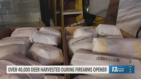 Over 40K deer harvested during Michigan's firearms opener